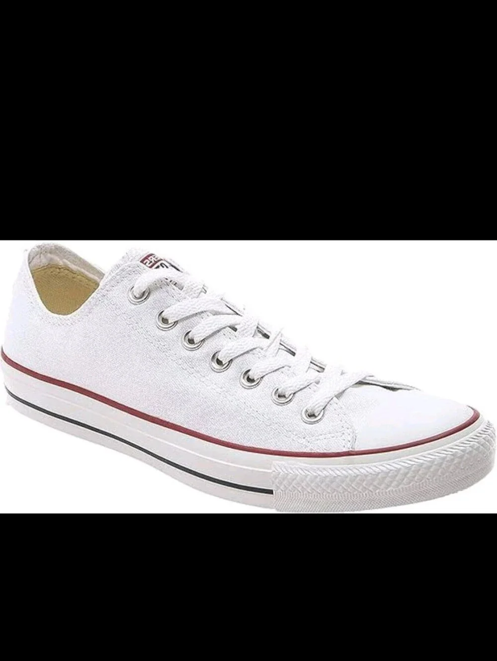 Converse Chuck Taylor All Star Low Top Canvas Optical White M7652 / M7652C